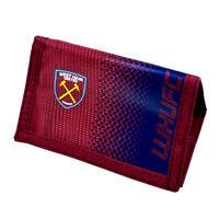 West Ham United F.c. Nylon Wallet Official Merchandise