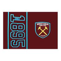 west ham since 1895 flag 152 x 91cm one size