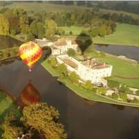 weekday morning hot air balloon flight champagne toast west midlands