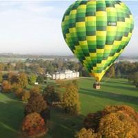 weekday morning hot air balloon flight champagne toast east midlands