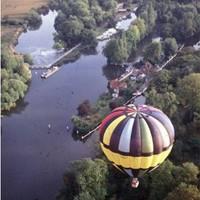 weekday morning hot air balloon flight champagne toast east of england