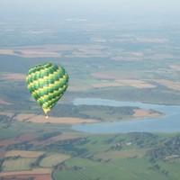 weekday hot air balloon flight champagne toast from 129 scotland