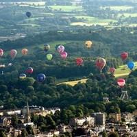 weekday hot air balloon flight champagne toast yorkshire the humber