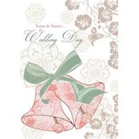 Wedding Day Bells | Personalised Wedding Card