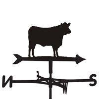 WEATHERVANE in Angus Cow Design - Medium (Cottage)