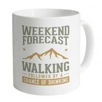 Weekend Forecast Walking Mug