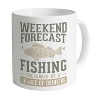Weekend Forecast Fishing Mug