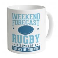 Weekend Forecast Rugby Mug