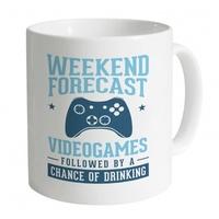 Weekend Forecast Videogames Mug