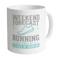 Weekend Forecast Running Mug