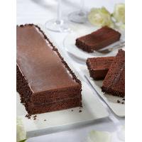 Wedding Cutting Bar Cake - Chocolate Sponge with Chocolate Ganache
