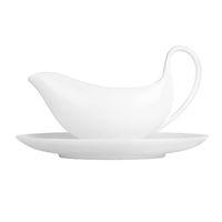 Wedgwood White Sauce Boat Stand