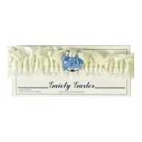 Wedding Bridal Ready Made Garter Ivory