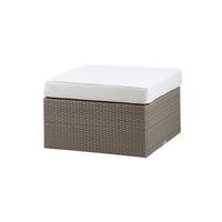 Westminster Valencia Cushion Top Ottoman in Sand