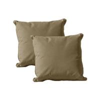 Westminster Pack of 2 Scatter Cushions - Taupe