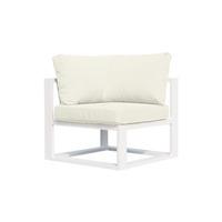 Westminster New York Corner Armchair in White