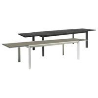 Westminster Madison 220-340cm x 100cm Extension Table in Pebble Charcoal