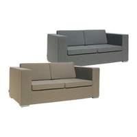 Westminster Desert Two Seater Sofa in Grey Silver