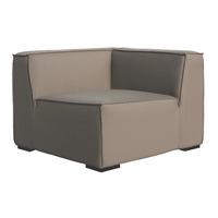 Westminster Sahara Corner Seat - Sunbrella Fabric - Taupe