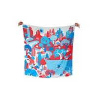 Weegoamigo Printed Muslin Wraps-Woodland