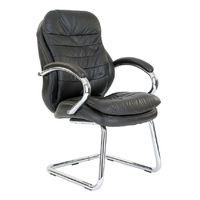 wellington medium back cantilever leather chair wellington medium back ...