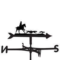 weathervane in hunting design medium cottage