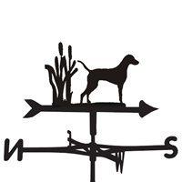 weathervane in weimaraner dog design medium cottage