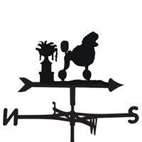 WEATHERVANE in Poodle With Show Cut Design - Medium (Cottage)