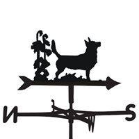WEATHERVANE in Lancashire Heeler Design - Medium (Cottage)