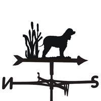 WEATHERVANE in Irish Water Spaniel Design - Medium (Cottage)