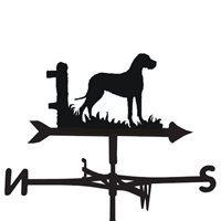 weathervane in great dane design medium cottage