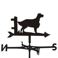 weathervane in english setter design medium cottage