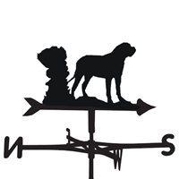 WEATHERVANE in Bull Mastif Design - Medium (Cottage)