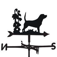 weathervane in beagle dog design medium cottage