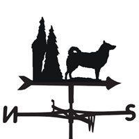 WEATHERVANE in Alaskan Malamute Design - Medium (Cottage)