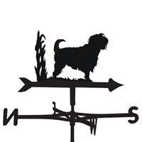 weathervane in affenpinscher design medium cottage