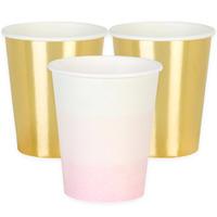 We Heart Pink Paper Party Cups