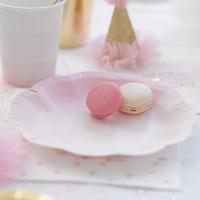 We Heart Pink Canape Paper Party Plates