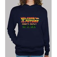 welcome to the future sweatshirt...