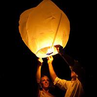 Wedding Wishing With Candle Chinese Fire Flying Sky Paper Kongming Floating Lantern Random Color