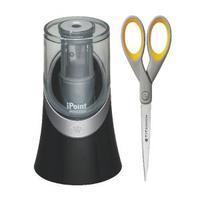 Westcott Evo Pencil Sharpener with Scissors FOC