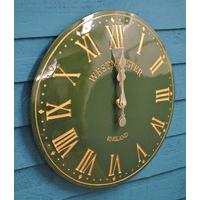Westminster Classic Wall Clock In Green (38cm) by Smart Garden