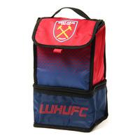 West Ham Utd Fc Football Club Blue Claret Fade Design Lunch Box Bag Official
