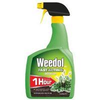 Weedol Fast Acting Ready to Use Weed Killer 1L