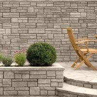 wetherdale double sided coping stone weathered grey l460mm h195mm t45m ...