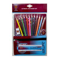 west ham united fc ultimate stationery set fd official merchandise