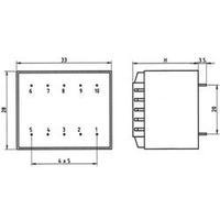 Weiss Elektrotechnik - PCB Mount Transformer 2/3VA