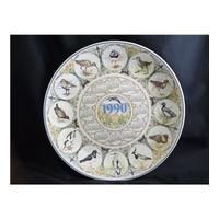 wedgwood china british birds plate 1990