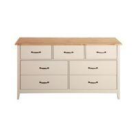 Westwick Oak Effect Chest Of Drawers (H)750mm (W)1403mm