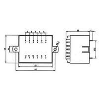 weiss elektrotechnik pcb mount transformer 10va